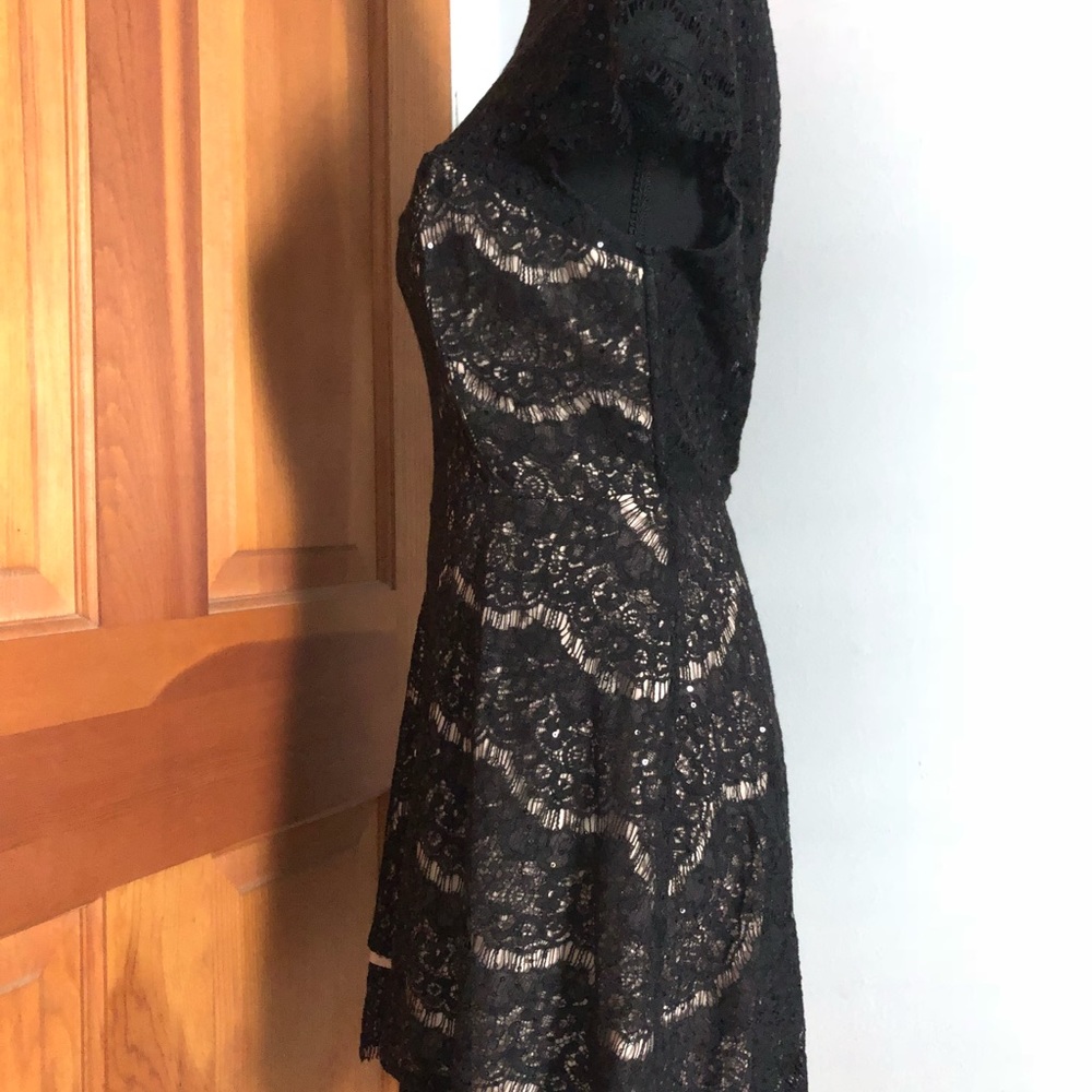 Forever 21 Black Lace Mini Dress - Picture 5 of 8